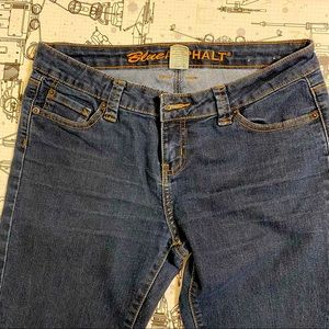 Blue Asphalt mid-rise skinny jeans